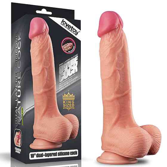 Фаллоимитатор - Dual-Layered Silicone Cock 10