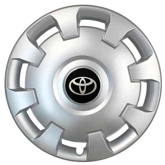 Автомобильные модельные колпаки R14 Toyota 206 4шт, SJS, серебряные Киев