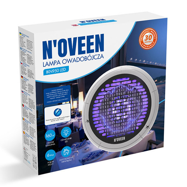 Инсектицидная лампа Noveen IKN950 LED Днепр - изображение 8