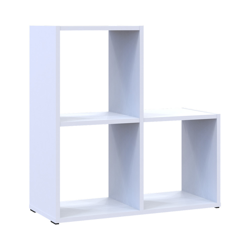 Стеллаж Doros Степь 2х2 Белый открытый 69х28.8х71.4 DRS-011760 (41516156) Днепр - изображение 5