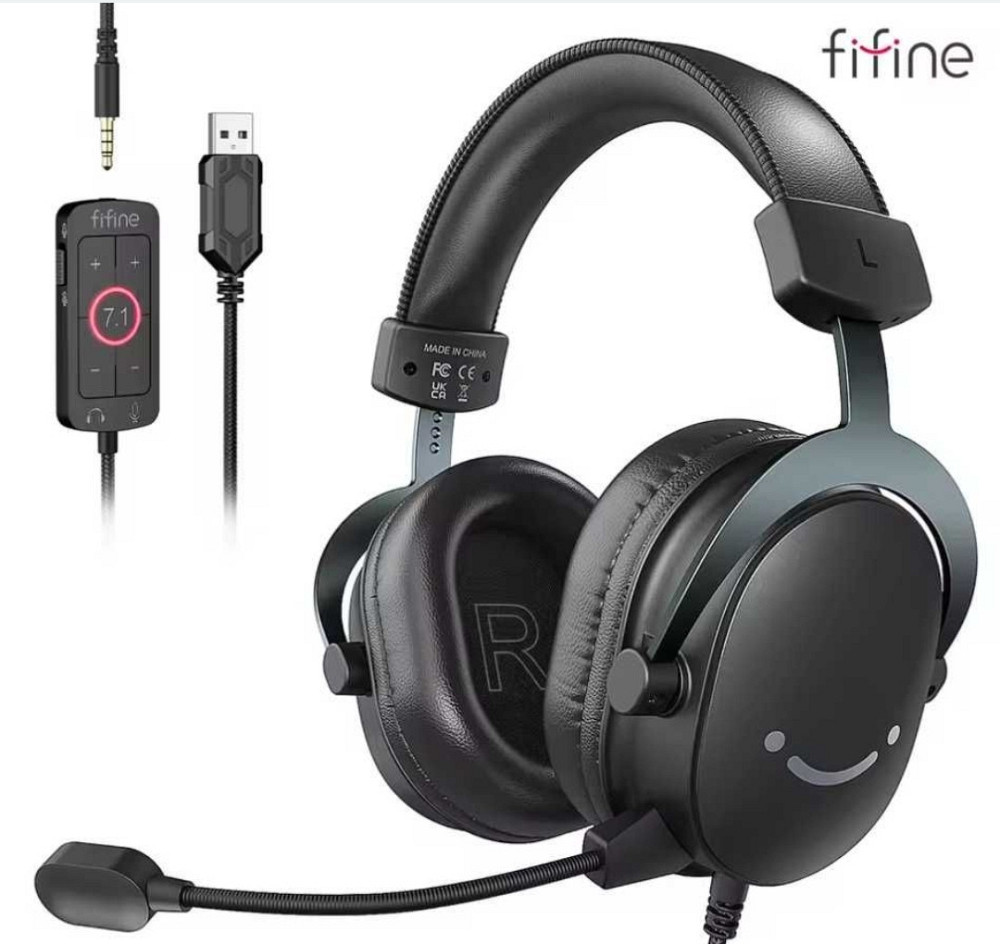 Fifine H9 Ampligame - Ігрові навушники, гарнітура для ПК Харків - фото 5