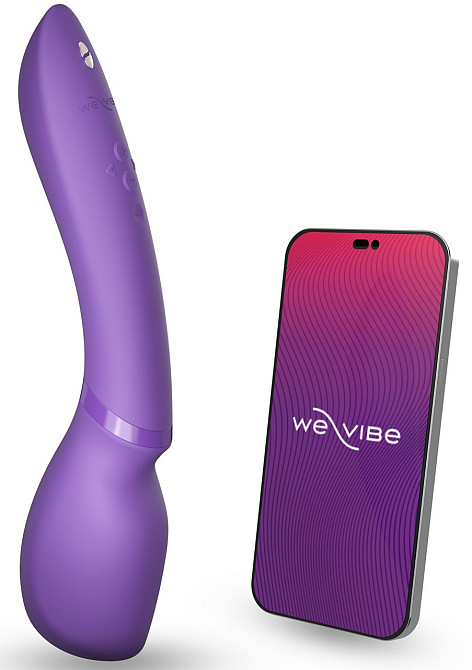 Смарт-Микрофон вибромассажер We-Vibe Wand 2, фиолетовый Sex Aura Киев - изображение 1
