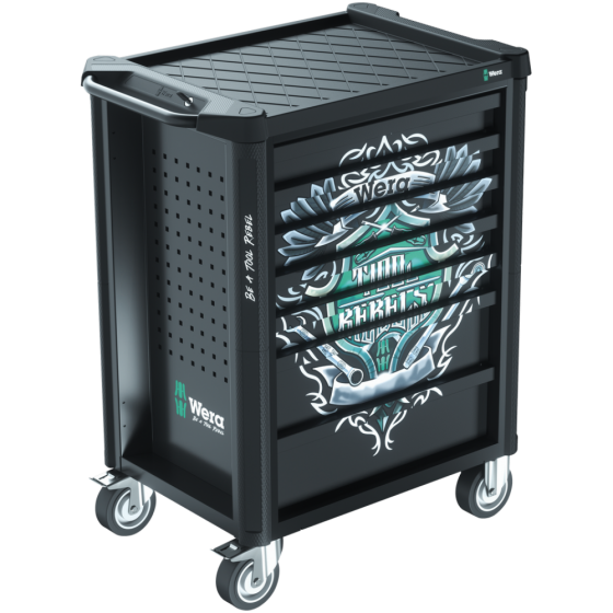 Інструментальний сервісний візок на колесах Wera 9700 Tool Rebel 1 (05150130001) Одеса