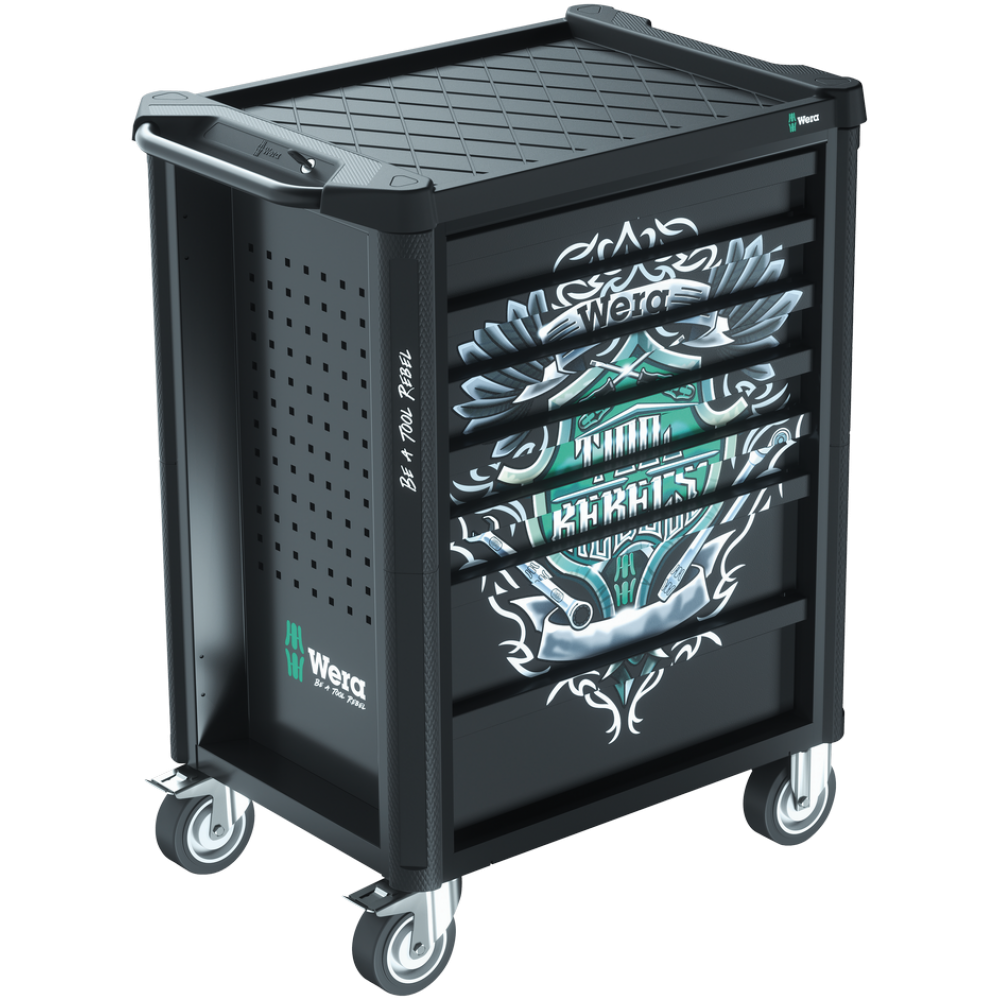 Інструментальний сервісний візок на колесах Wera 9700 Tool Rebel 1 (05150130001) Одеса - фото 1