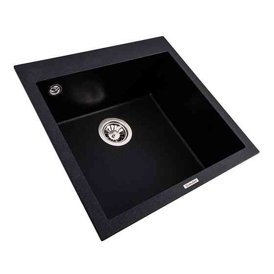 VALESO Гранітна мийка VALESO GALAX 5050 матова Чорний металік Киев