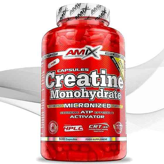 Креатин моногидрат Amix Nutrition Creatine monohydrate 800mg 500 cps Луцк