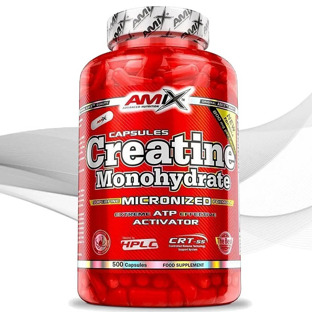 Креатин моногидрат Amix Nutrition Creatine monohydrate 800mg 500 cps Луцк - изображение 6