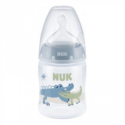 Бутылочка для кормления Nuk First Choice Plus Крокодилы 150 мл Синяя (3952401) Винница - изображение 1
