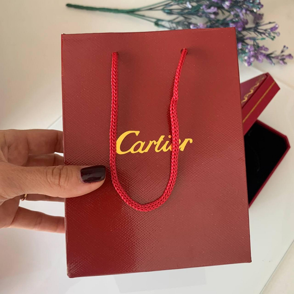 Паковання преміум Cartier Коробочка, всередині замша, пакет Одеса - фото 4