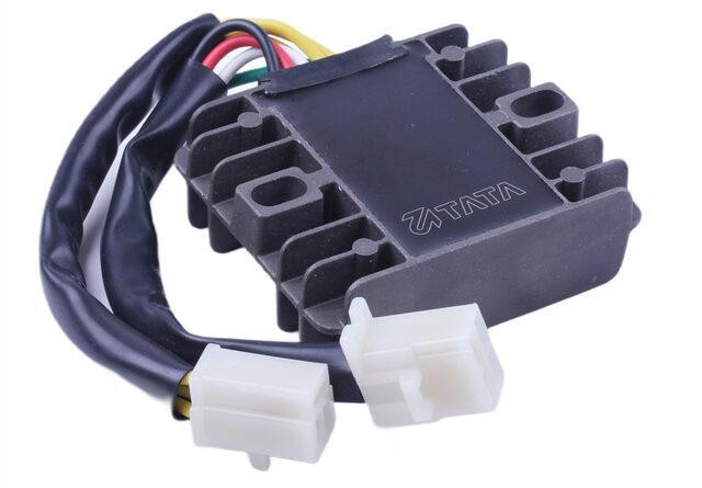 Реле зарядки (2 разъема - 3 + 4 провода) - скутер 4 т 150 Мукачево - изображение 2