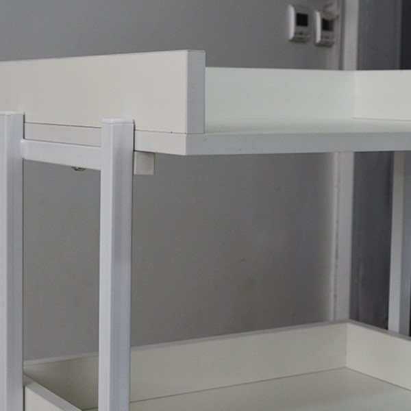 Візок косметологічний на 3 полиці з бортиками UK-04 Київ - фото 4