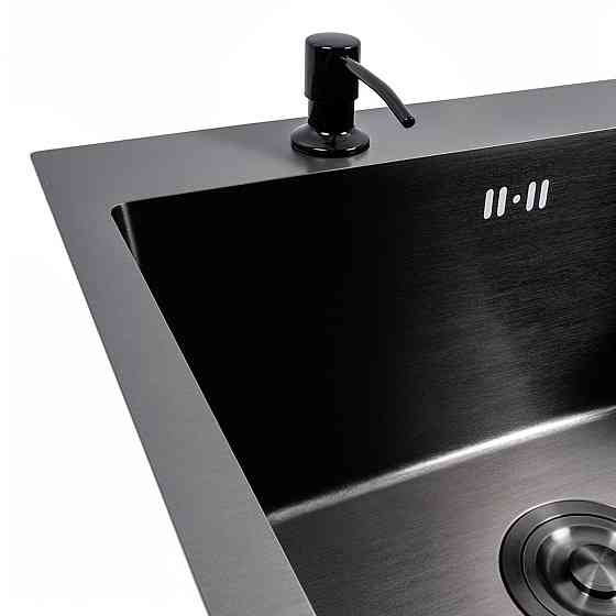 CM 78*43 L Мийка PVD чорна Valeso Handmade (3.0/0.8) Коломия