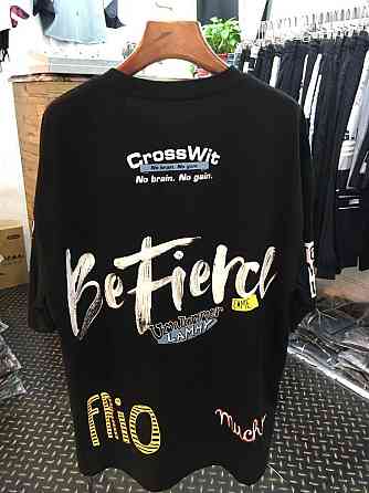 Футболка чоловіча с принтом  48 Чорний 2664093668 Дніпро