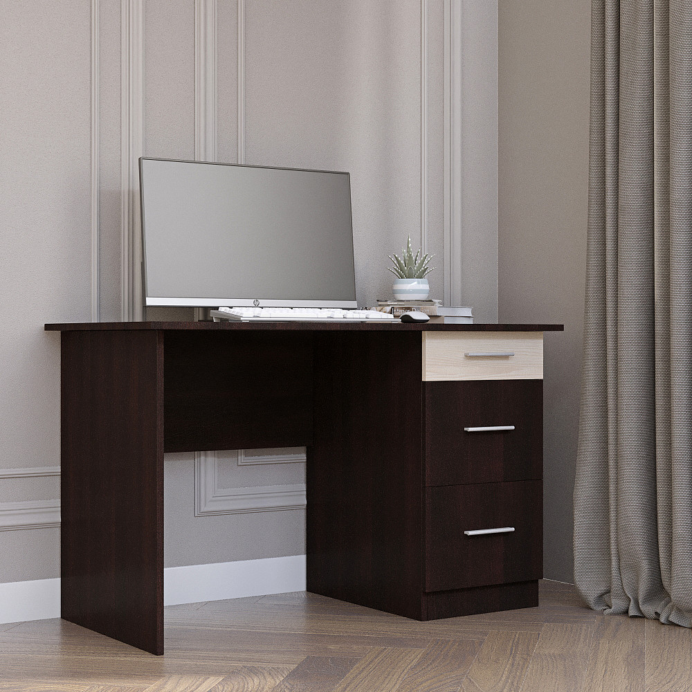 Письмовий стіл Еверест Школяр-4 венге + дуб молочний (DTM-2165) Львів - фото 2