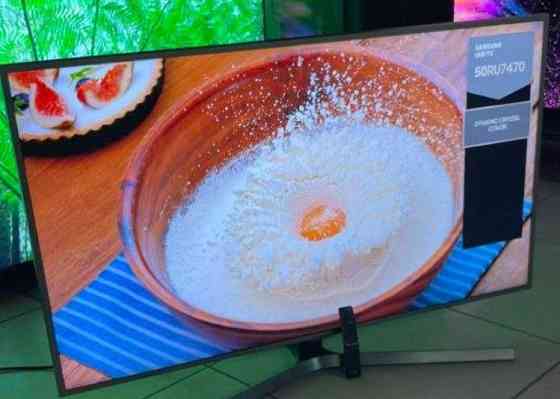 Телевізор Безрамний: Samsung 50", Smart 4K UHD, 50RU7450 Харків