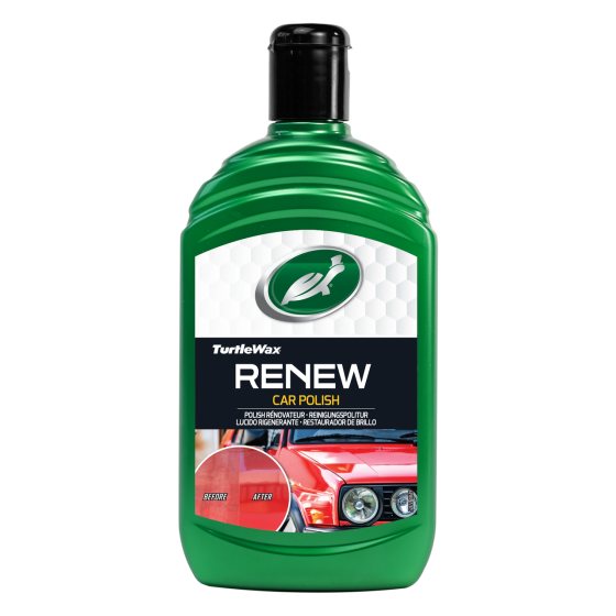 Поліроль для відновлення та очищення кузова Turtle Wax RENEW POLISH 500 мл — 52872 Ковель