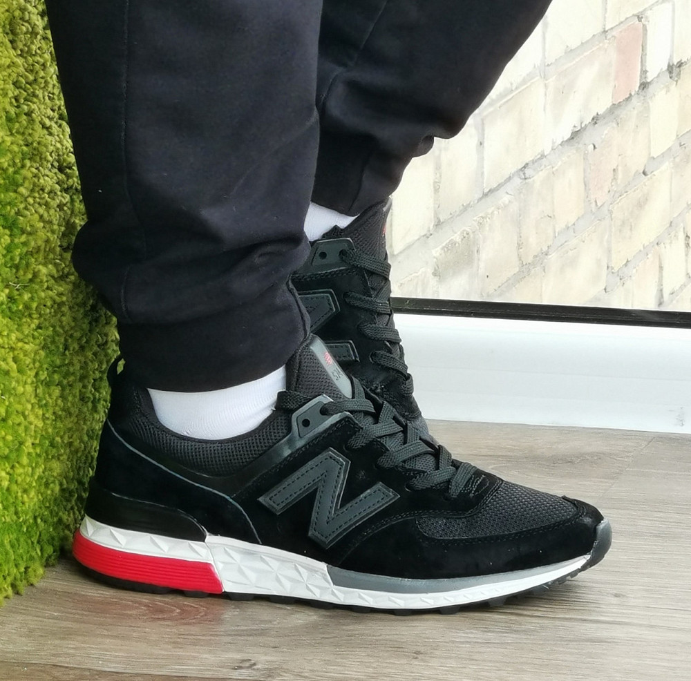 Мужские Кроссовки New Balnce 574 Черные Нью Баланс (размеры: 41,42,43,44,45) Днепр - изображение 7