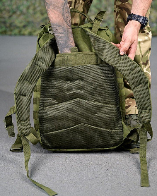 Тактический штурмовой рюкзак ТХЕ 35л  олива РП7328 Одесса - изображение 4