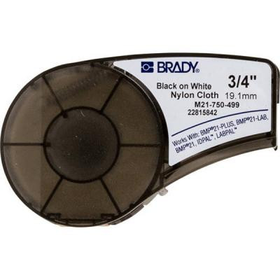 Лента для принтера этикеток Brady M21-750-499, nylon, 19.05mm/4.87m, Black on White (M21-750-499) Винница - изображение 1