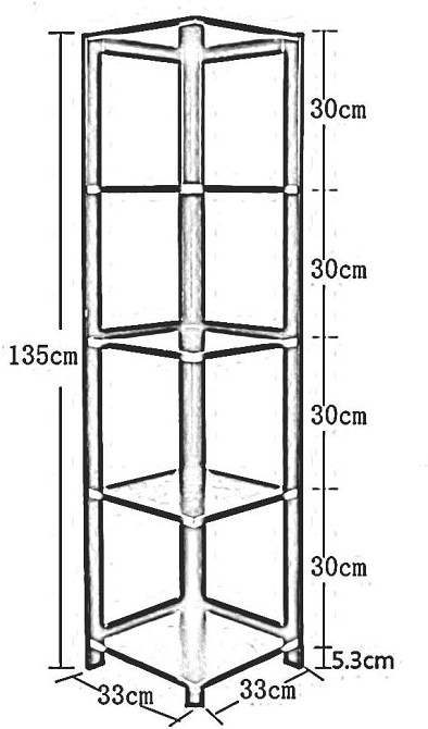 Стелаж кутовий "Тримейн" венге Миколаїв - фото 2