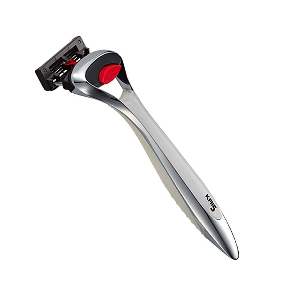 Бритва чоловіча 5 лез КАІ-5 + тримач чорний Kai razor Київ - фото 2