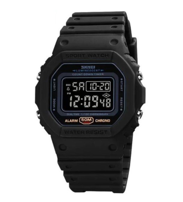 Часы наручные SKMEI 1628BKBK, BLACK-BLACK, 10256 Днепр - изображение 1