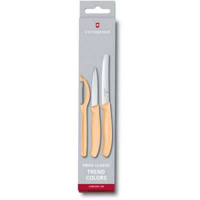 Набор ножей Victorinox SwissClassic Paring Set 3 шт Universal Orange (6.7116.31L92) Винница - изображение 1