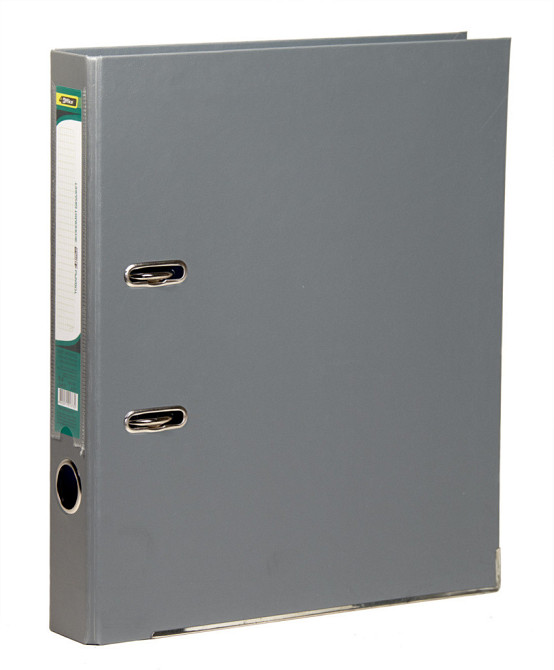 Папка-реєстратор "4Office" A4/70мм 4-246 сірий, шт Київ - фото 1