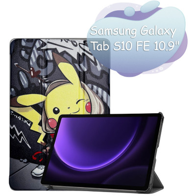 Чехол для планшета BeCover Smart Case Samsung Galaxy Tab S10 FE (SM-X520/SM-X526) 10.9" Pikachu (714561) Винница - изображение 1