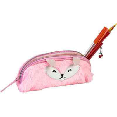 Пенал Cool For School плюшевий 1 відділення рожевий (CF87031) Вінниця