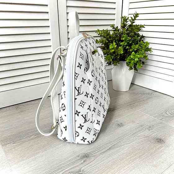 Брендовый женский рюкзак-сумка. Женский маленький брендовый рюкзак-сумка 707 Киев