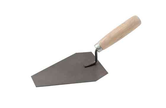 Кельма плиточника MASTERTOOL ТР18 УС фарбована 19-4128 Коломия