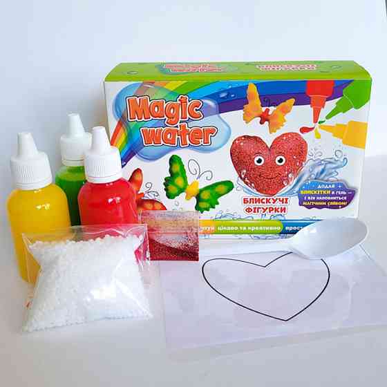 Набір для творчості "Magic water Блискучі фігурки" MV6031-05 Вінниця