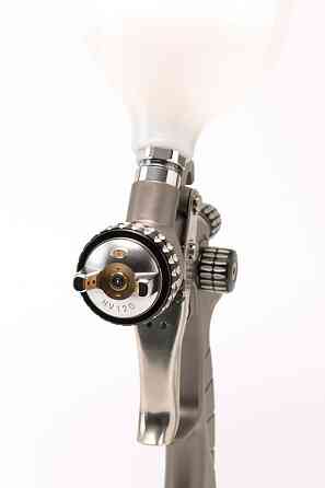 Фарбопульт MASTERTOOL HVLP HQ ВБ 600 мл пластик Ø1.3 мм 400 л/хв 2-3 бар 80-8985 Рівне