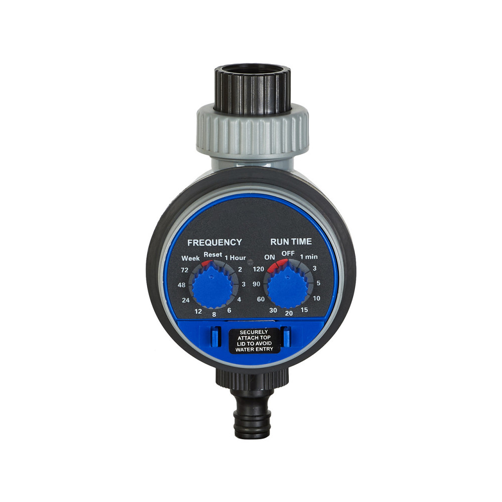 Таймер полива Aqualin YL21025A с шаровым клапаном, под датчик дождя, автомат подачи воды Киев - изображение 4