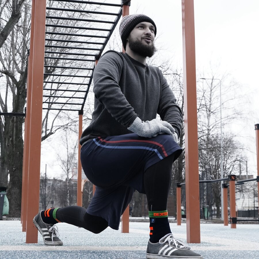 Шкарпетки водонепроникні  Dexshell Running, p-p S, з помаранчевими смугами Київ - фото 17