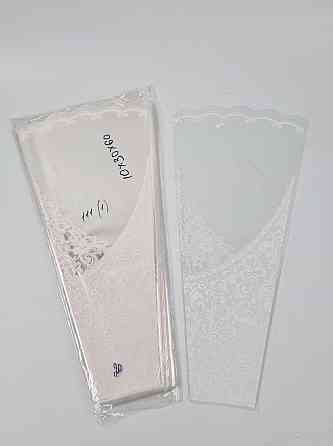 Упаковка конус под цветы h60/10низ/30верх БВ(100 шт) узор 111 (1) (100 шт) Харьков