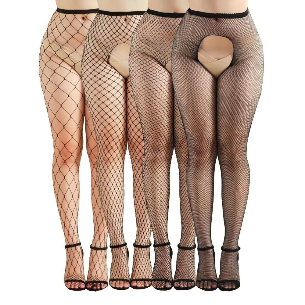 Комплект колготок JSY WW7040-open Black One Size (4 шт) Sex Aura Киев - изображение 1