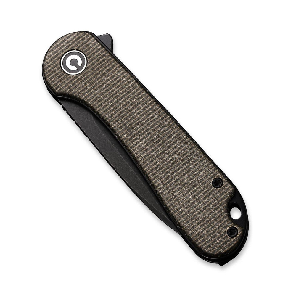 Нож складной карманный Civvi Elementum, (7.5 см) D2 / Micarta темно-зеленый Киев - изображение 5