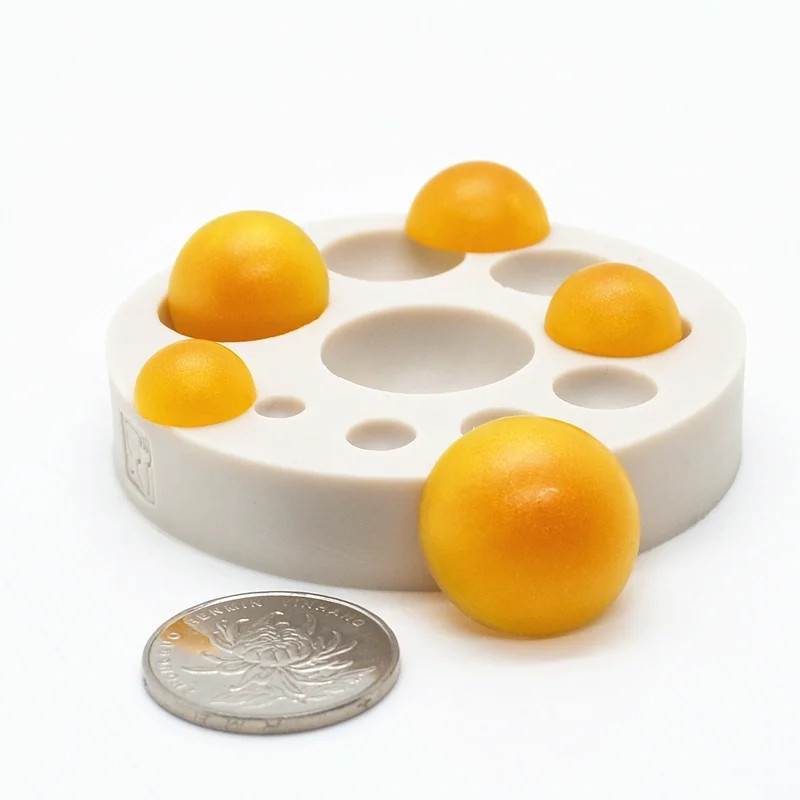 Молд кондитерський Напівсфери 68 мм сірий Київ - фото 5