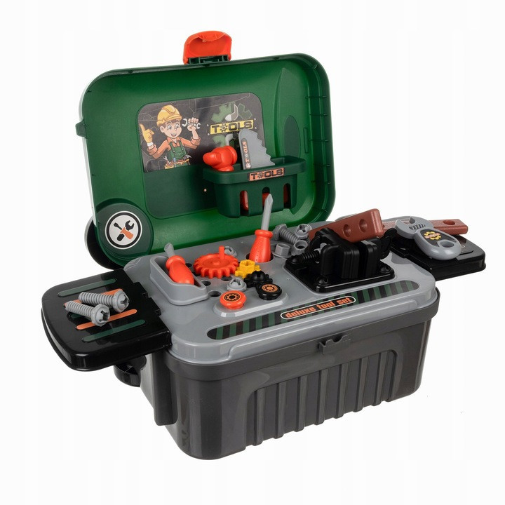 Детская мастерская игрушек с инструментами та чемоданом Kruzzel (24648) Нововолынск - изображение 4