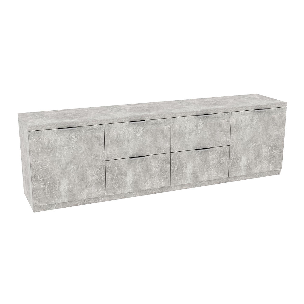 Тумба TV №6, Бетон, 2000/420/600 Львів - фото 1