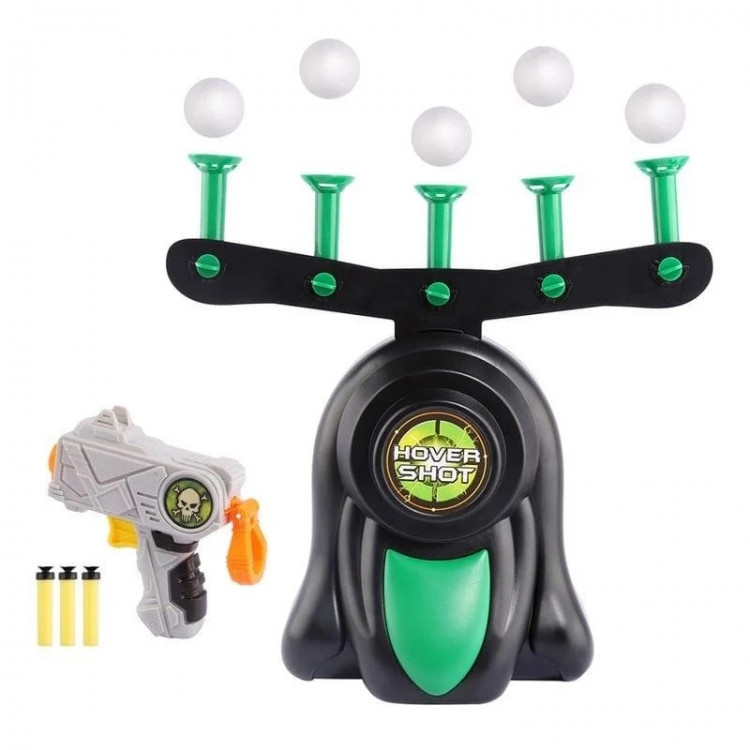 Інтерактивна гра Повітряний тир пістолет з дротиками і літаючими мішенями Вінниця - фото 1