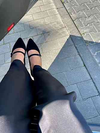 Балетки жіночі SEE SEVEN чорні замша натуральна (36-41) (5478) Коломия