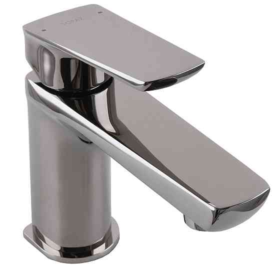 Змішувач для умивальника TOPAZ LEXI TL 21201-H57-GB на гайці, титан блиск PVD,шланги TAQ-M1055,D25 Луцк