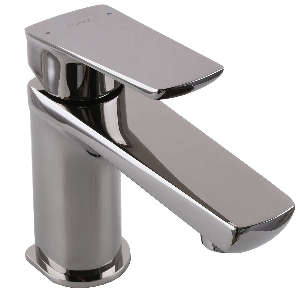 Змішувач для умивальника TOPAZ LEXI TL 21201-H57-GB на гайці, титан блиск PVD,шланги TAQ-M1055,D25 Луцк - изображение 3