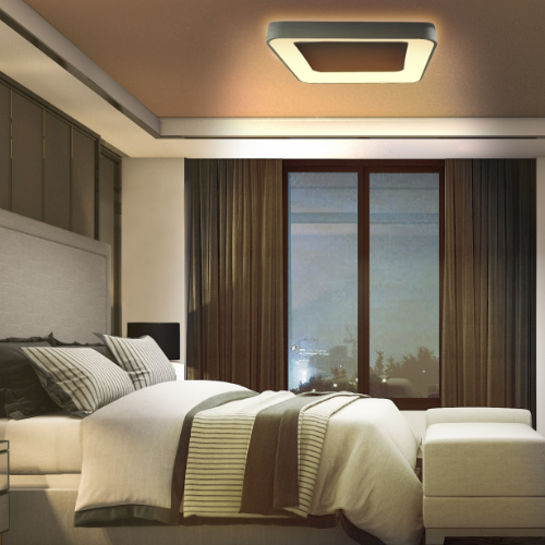 LED Світильник накладний квадратний 72W 2700-6000К 4700Lm 220V чорний VLE-ESC-72B Videx Житомир - изображение 3