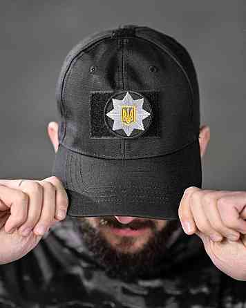 Тактична Бейсболка наявності чорна ДЛ6321 Одеса