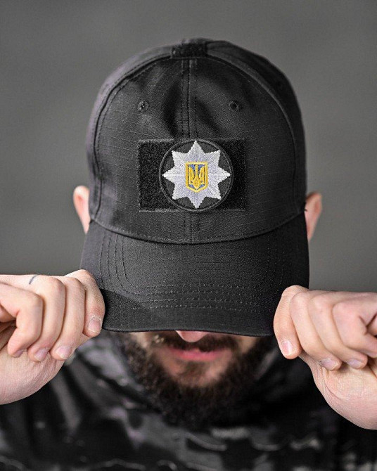 Тактична Бейсболка наявності чорна ДЛ6321 Одеса - фото 1