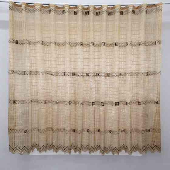 Тюль сітка "Juli", висотою 1,5м колір какао з венге 1260т Київ